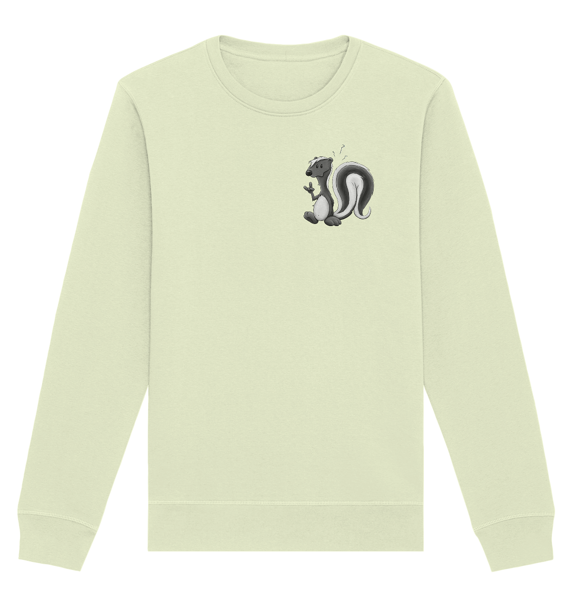 Lustig stinkiges Stinktier - Organic Basic Unisex Sweatshirt
