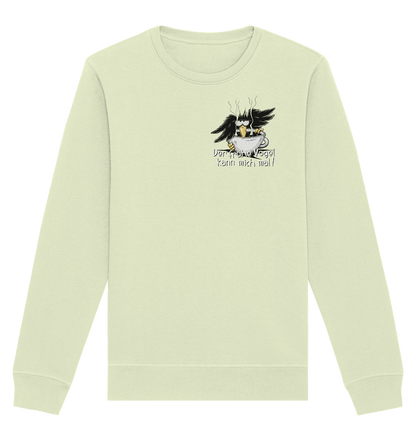Der frühe Vogel kann mich mal | Kaffee Rabe - Organic Basic Unisex Sweatshirt