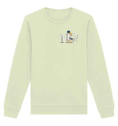 Nö Kein Bock Möwe - Organic Basic Unisex Sweatshirt