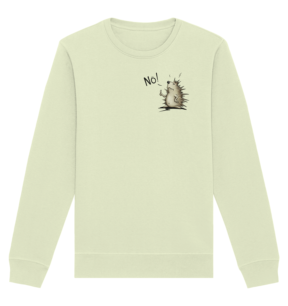 Nö! Grummeliger Igel - Organic Basic Unisex Sweatshirt