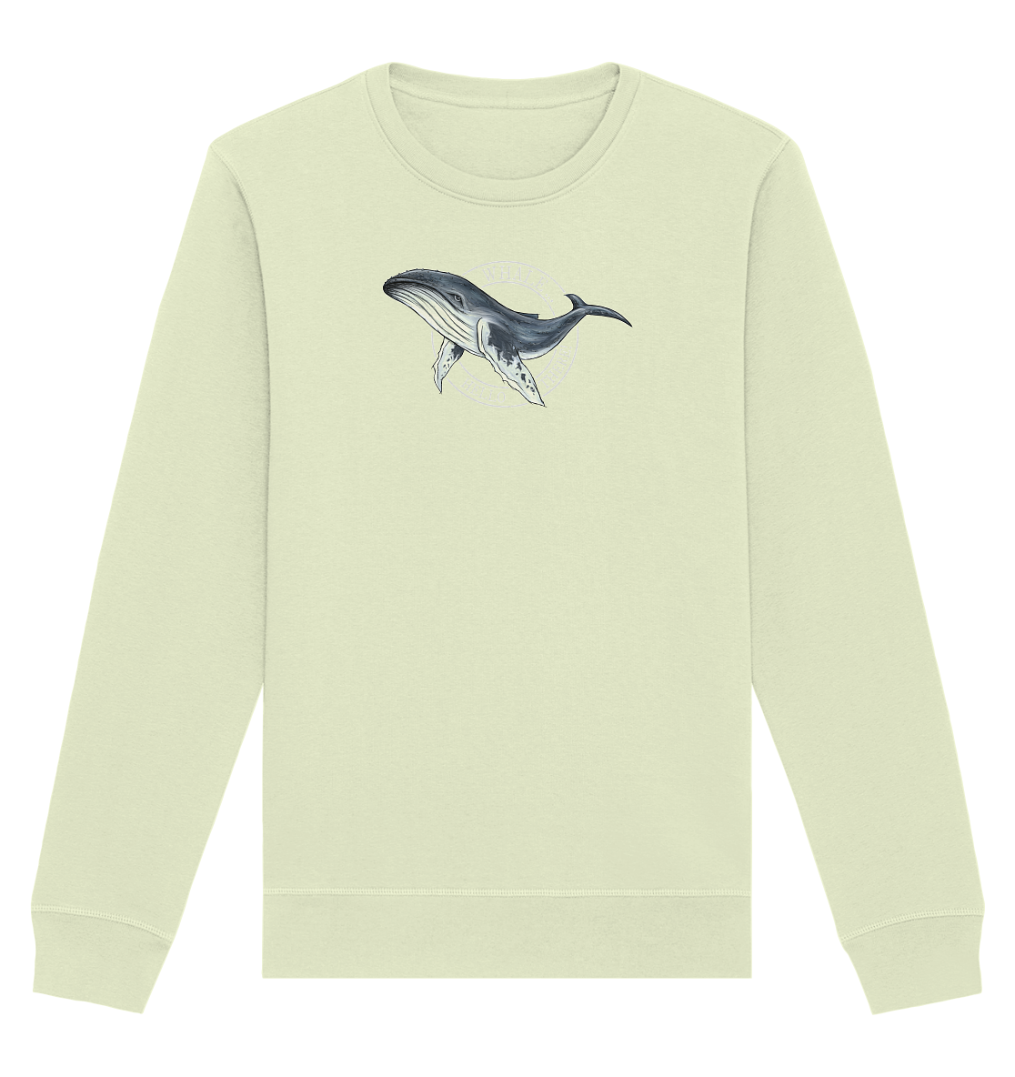 Whale, Hello There | Buckelwal - Organic Basic Unisex Sweatshirt