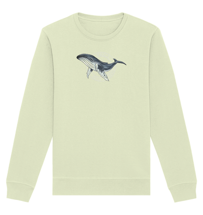Whale, Hello There | Buckelwal - Organic Basic Unisex Sweatshirt