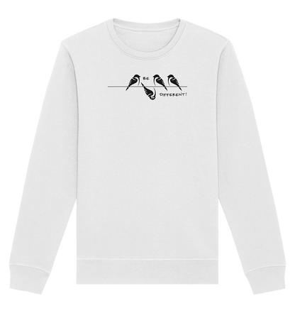 Sei anders, kleiner Spatz - Organic Basic Unisex Sweatshirt