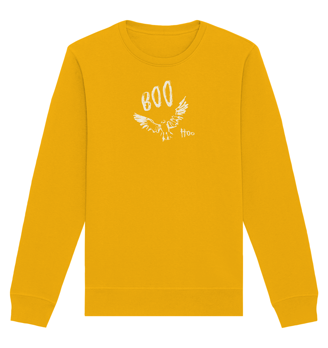 Boo Hoo! Fliegende Eule  - Organic Basic Unisex Sweatshirt