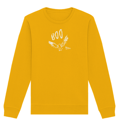 Boo Hoo! Fliegende Eule  - Organic Basic Unisex Sweatshirt
