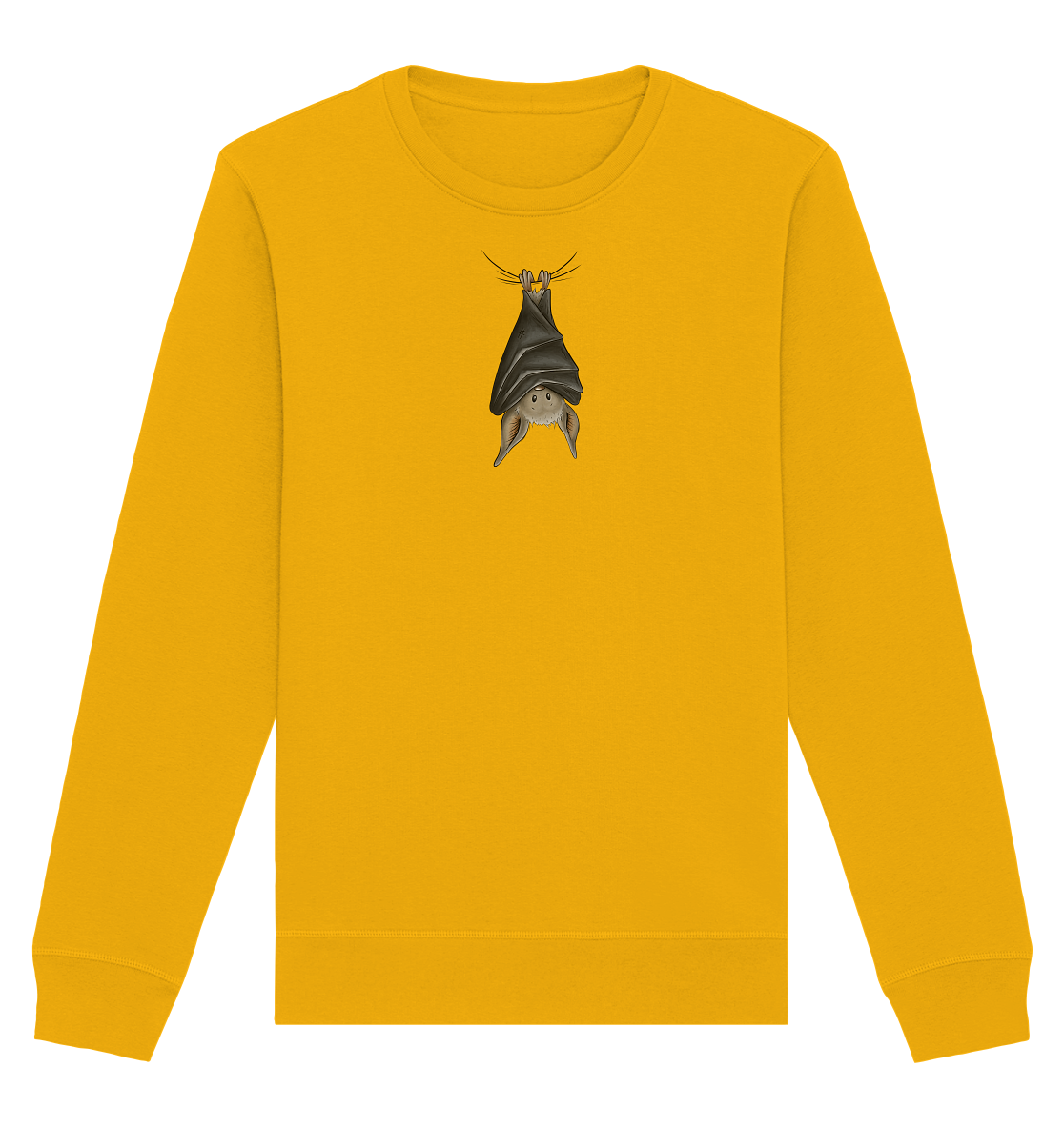 Lustig chillende Fledermaus - Organic Basic Unisex Sweatshirt