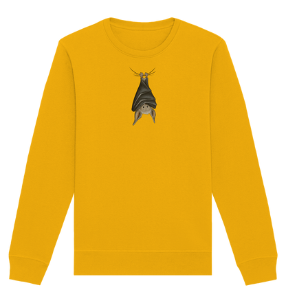 Lustig chillende Fledermaus - Organic Basic Unisex Sweatshirt