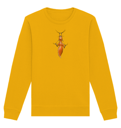 Rotes Eichhörnchen hängt ab - Organic Basic Unisex Sweatshirt