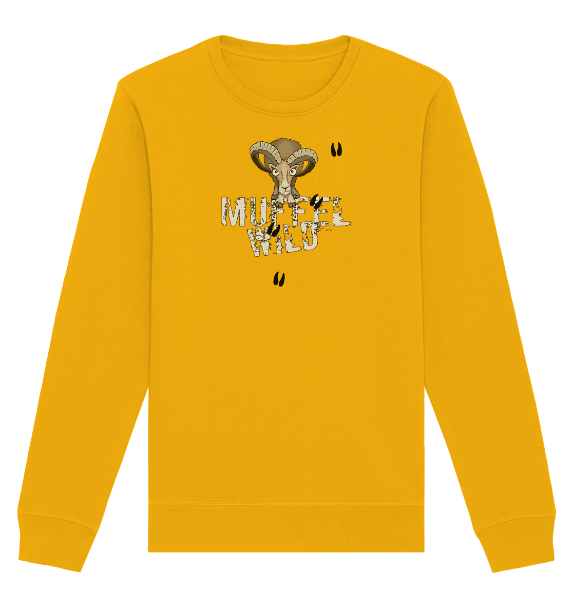 Muffel Wild Mufflon - Organic Basic Unisex Sweatshirt