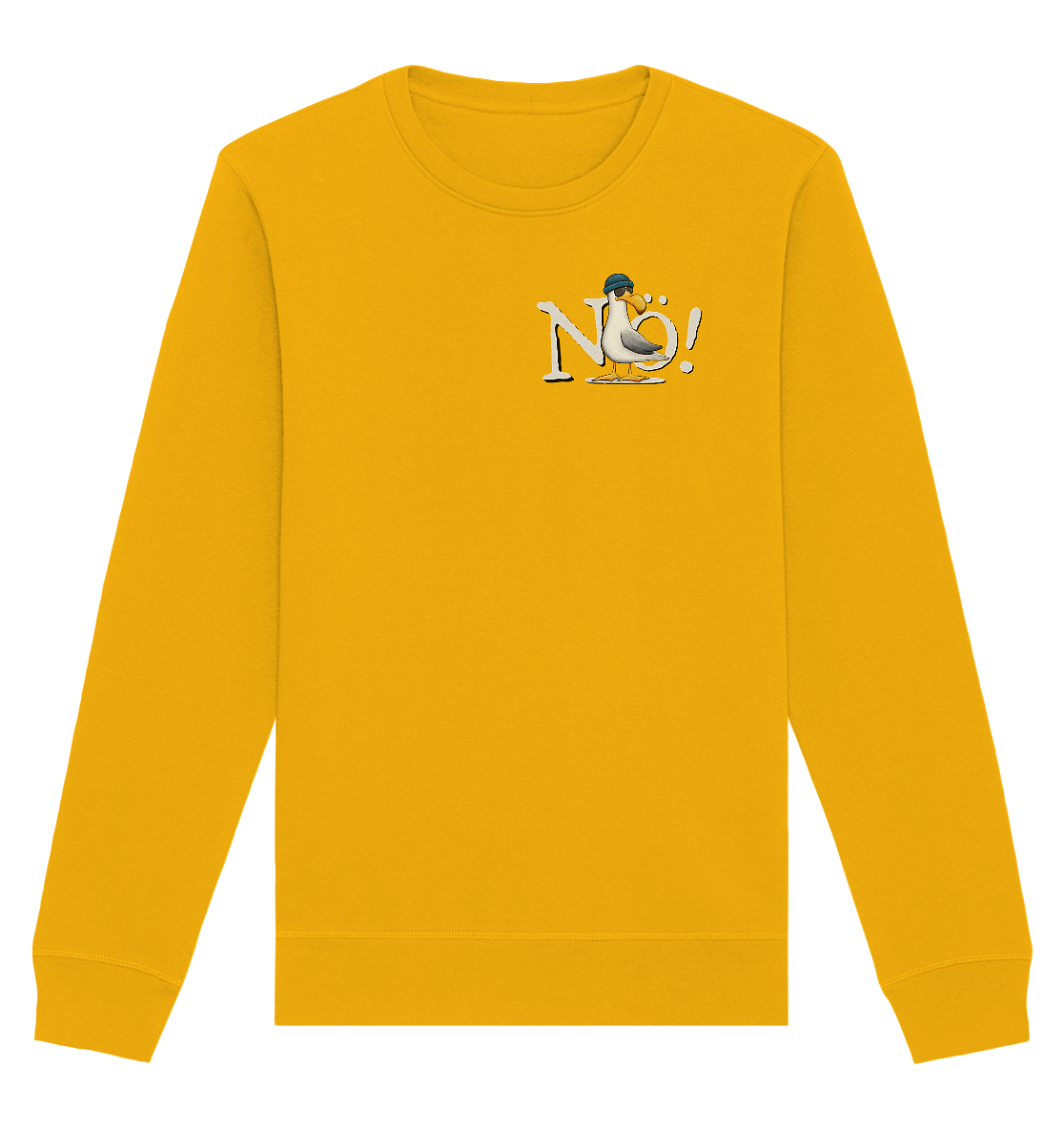 Nö Kein Bock Möwe - Organic Basic Unisex Sweatshirt