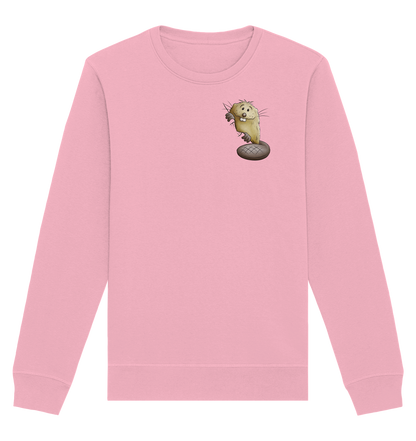 Lustiger frecher Biber - Organic Basic Unisex Sweatshirt
