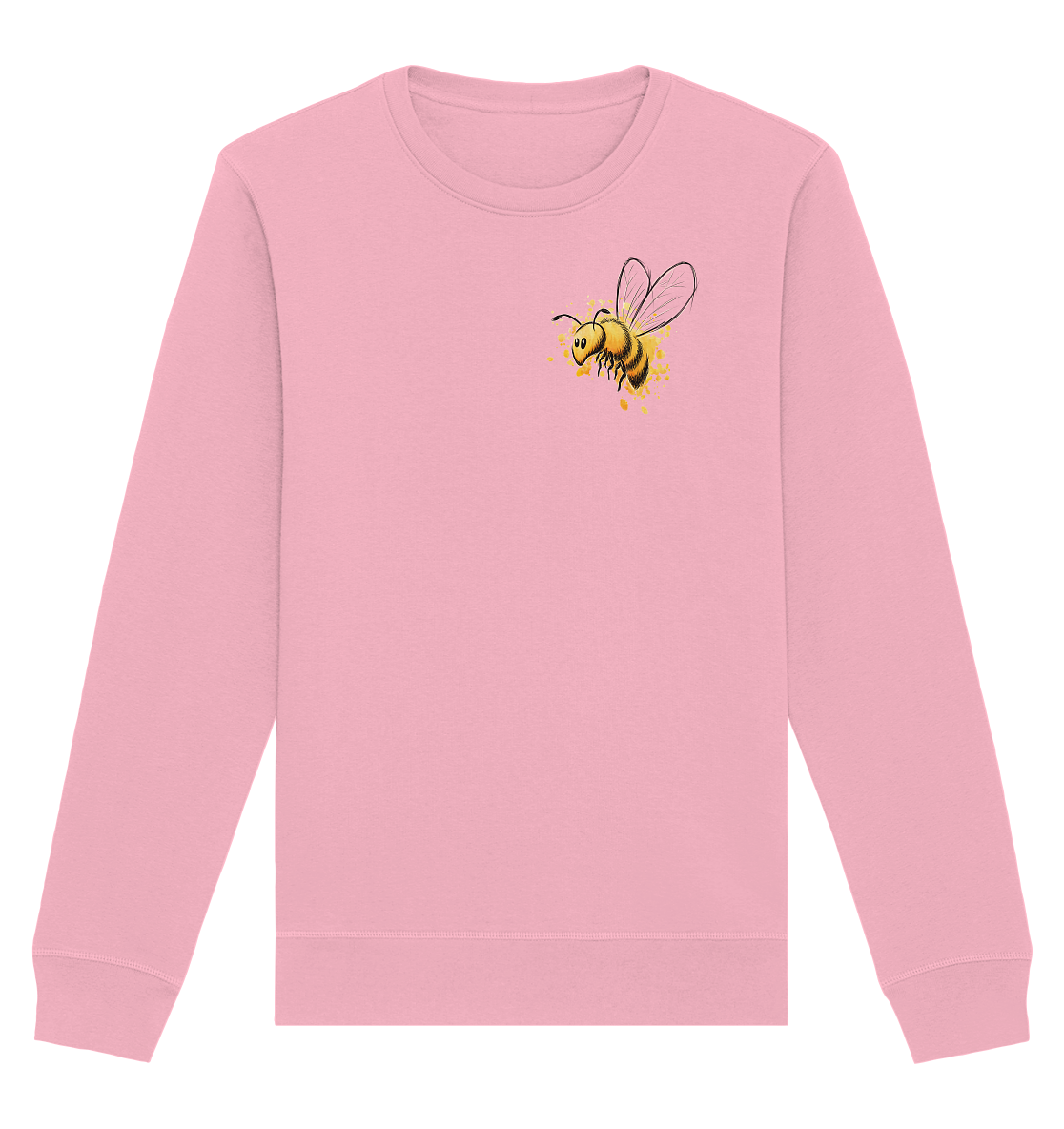 Lässige kleine Honig-Biene - Organic Basic Unisex Sweatshirt