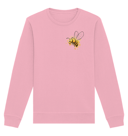 Lässige kleine Honig-Biene - Organic Basic Unisex Sweatshirt