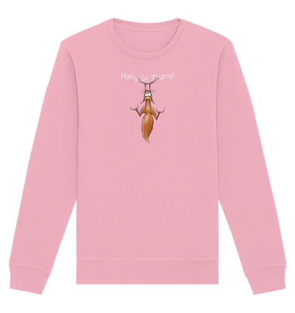 Hang In There | Lässiges Eichhörnchen - Organic Basic Unisex Sweatshirt