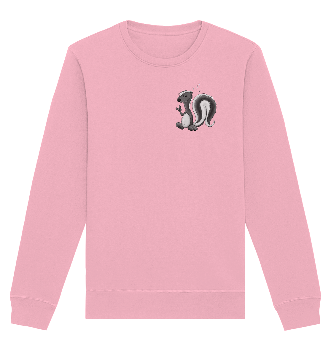 Lustig stinkiges Stinktier - Organic Basic Unisex Sweatshirt