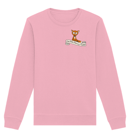 Oh For Fox Sake – Um Fuchses Willen - Organic Basic Unisex Sweatshirt