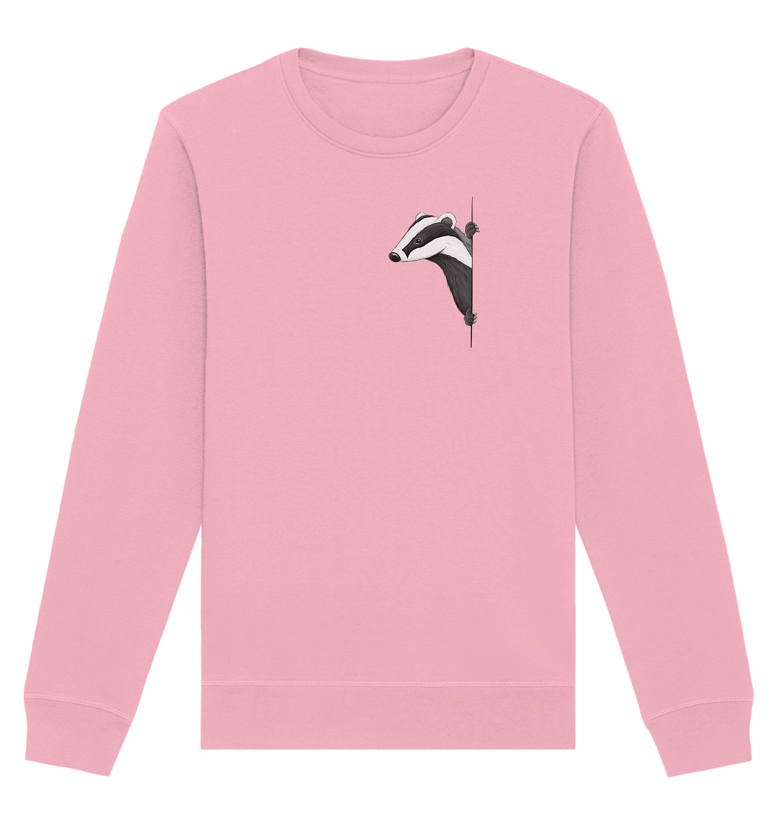 Lässiger Dachs Meister Grimbart - Organic Basic Unisex Sweatshirt