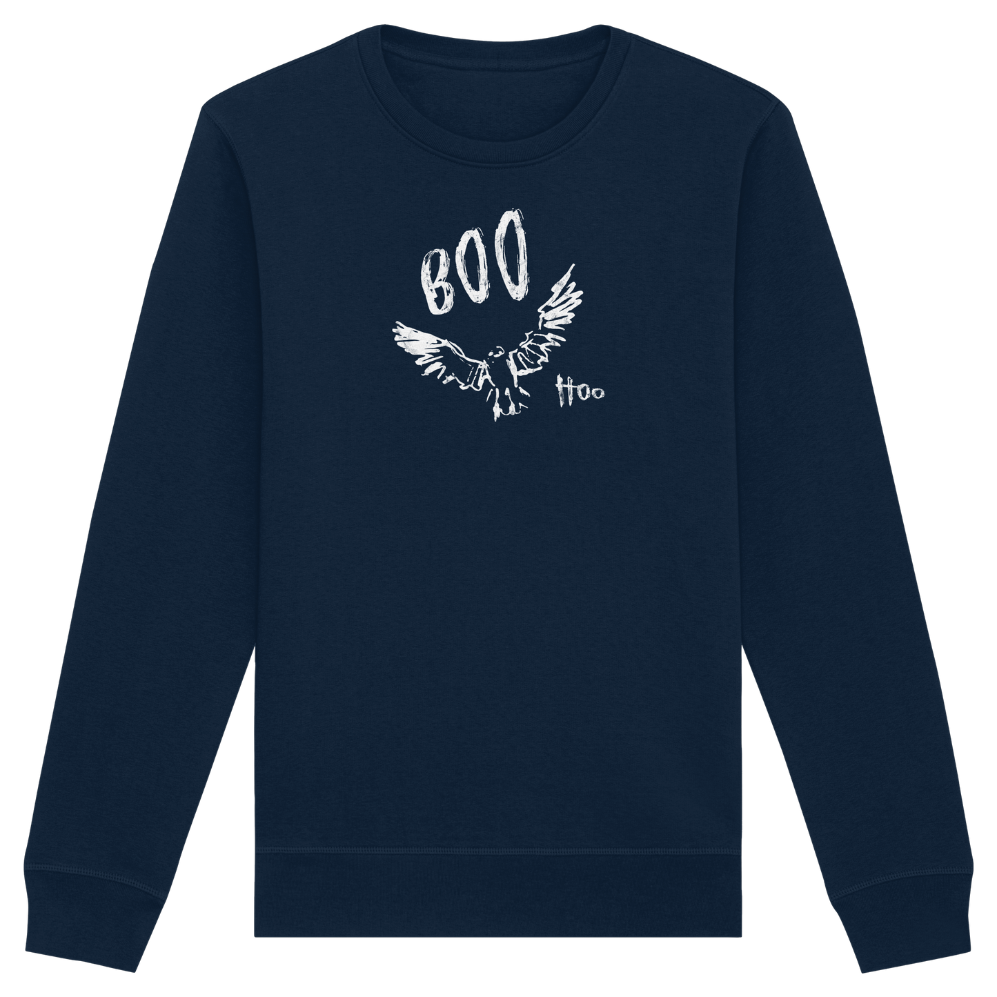 Boo Hoo! Fliegende Eule  - Organic Basic Unisex Sweatshirt