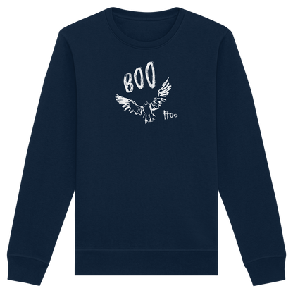 Boo Hoo! Fliegende Eule  - Organic Basic Unisex Sweatshirt