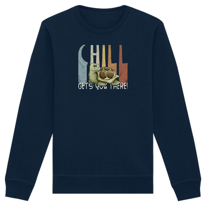 Gechillt gemütliche Schildkröte - Organic Basic Unisex Sweatshirt