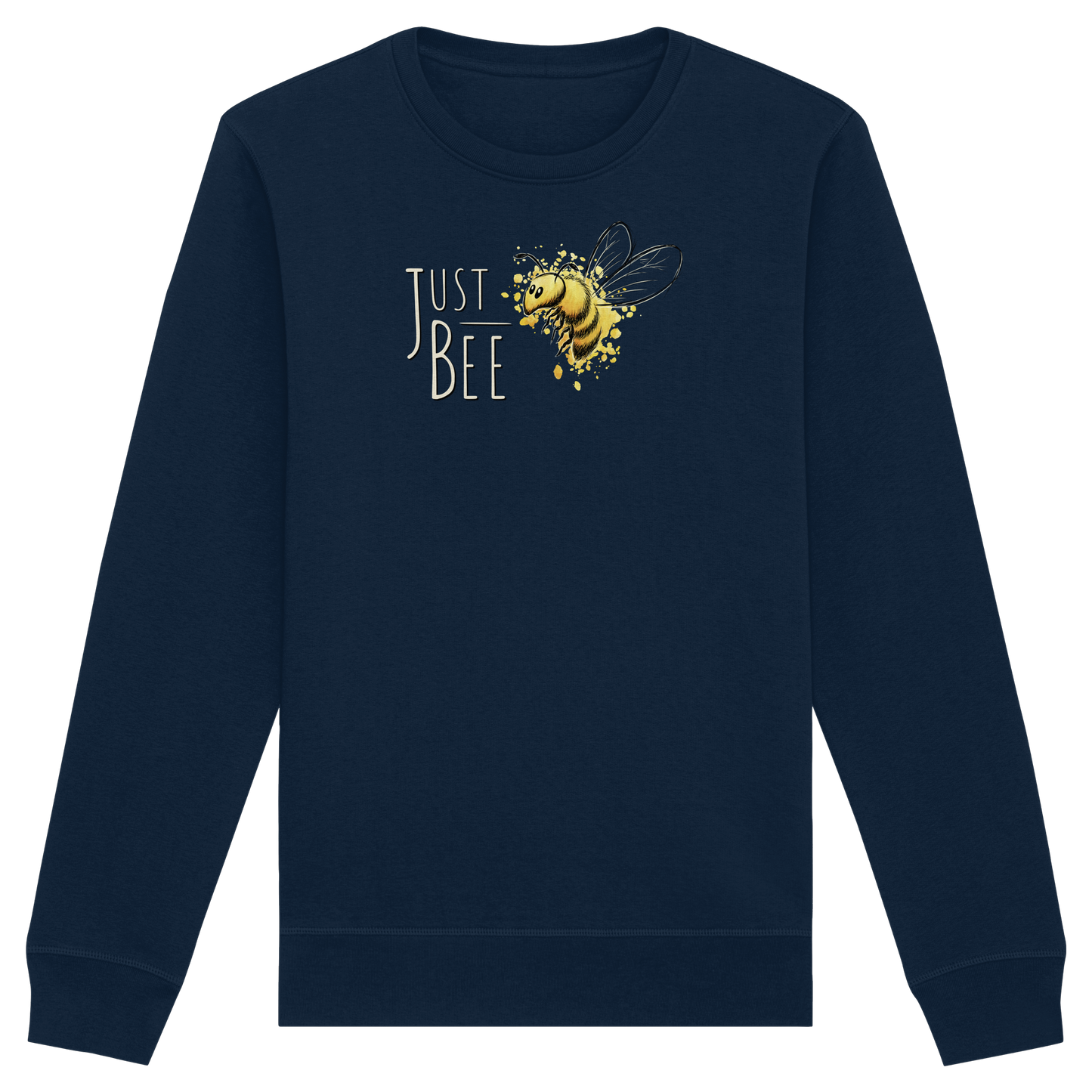 Just Bee, kleine Honig-Biene - Organic Basic Unisex Sweatshirt