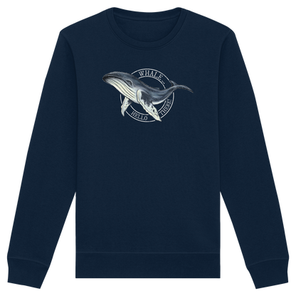 Whale, Hello There | Buckelwal - Organic Basic Unisex Sweatshirt