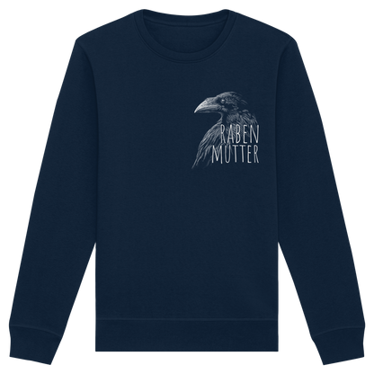 Rabenmutter schwarze Krähe Rabe - Organic Basic Unisex Sweatshirt