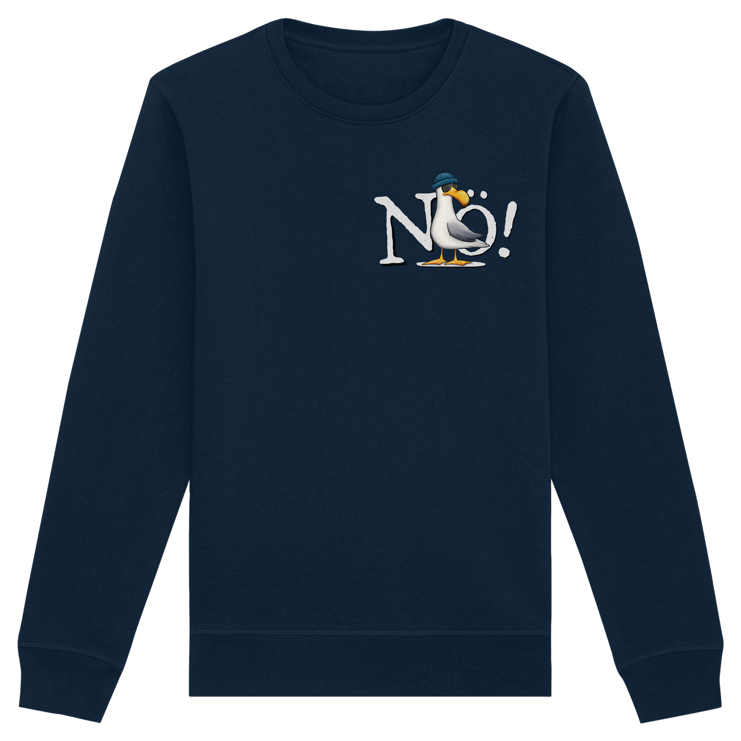 Nö Kein Bock Möwe - Organic Basic Unisex Sweatshirt