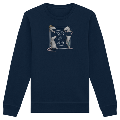 Rat’s The Way Kaffeehaus Ratten - Organic Basic Unisex Sweatshirt