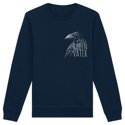 Rabenvater schwarzer Rabe Krähe - Organic Basic Unisex Sweatshirt