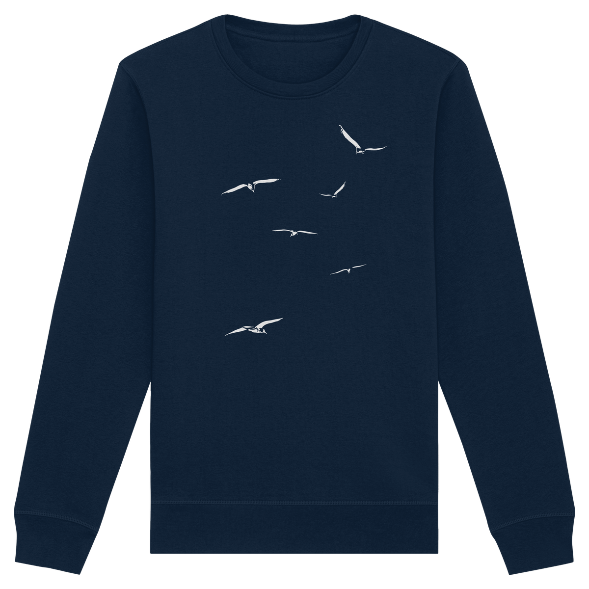 Vogelschwarm – Traum vom Fliegen - Organic Basic Unisex Sweatshirt