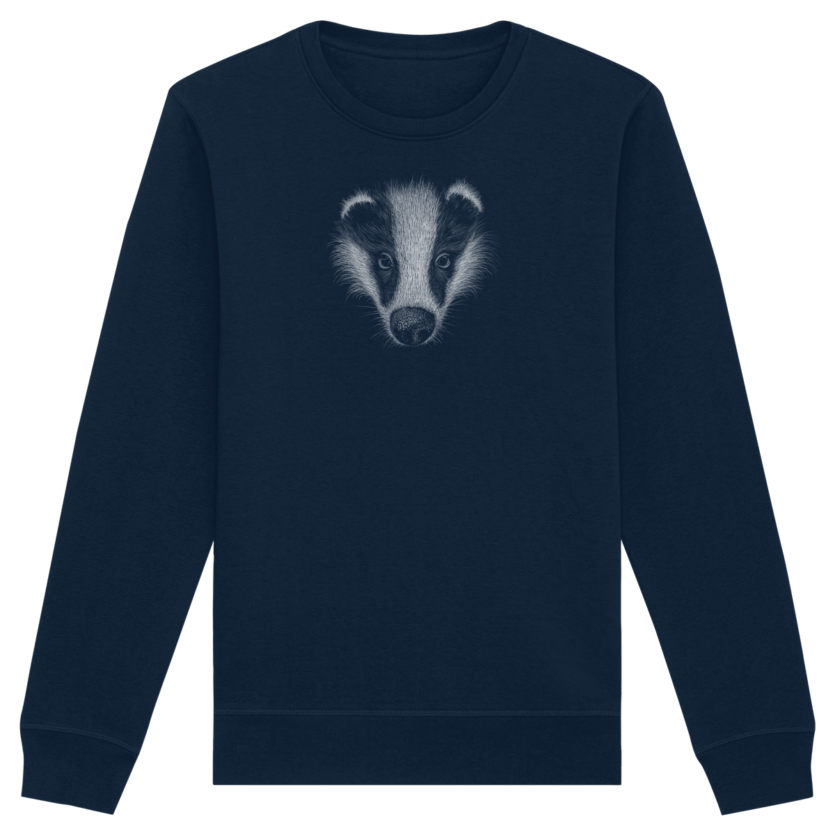 Kritzel-Kunst Dachs Illustration - Organic Basic Unisex Sweatshirt