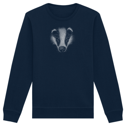 Kritzel-Kunst Dachs Illustration - Organic Basic Unisex Sweatshirt