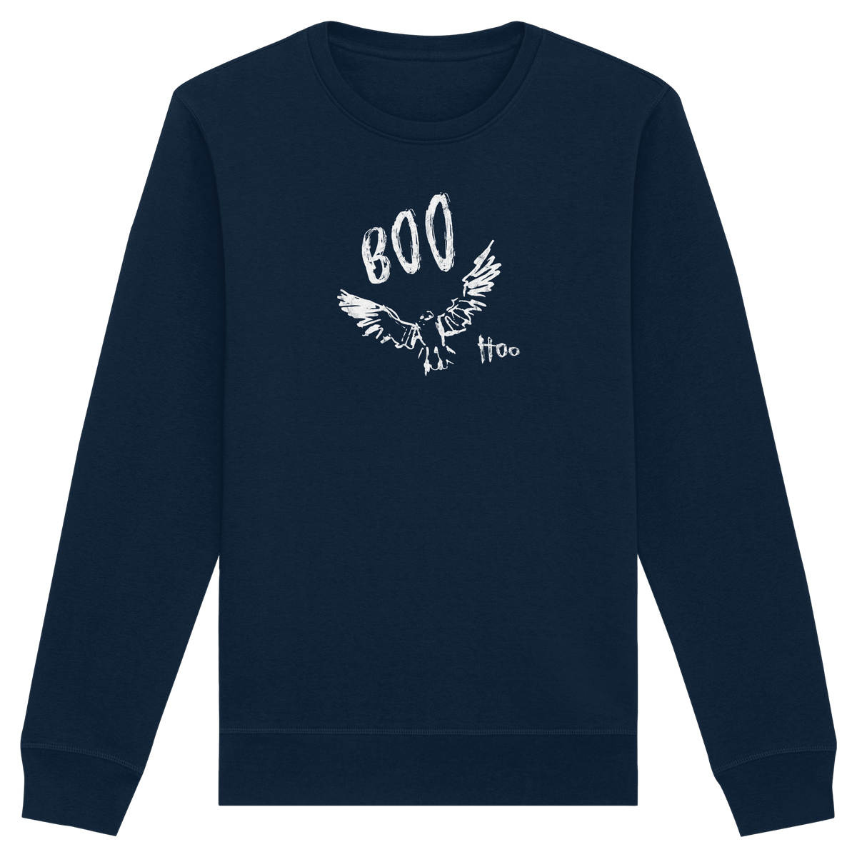 Boo Hoo! Fliegende Eule  - Organic Basic Unisex Sweatshirt