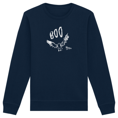 Boo Hoo! Fliegende Eule  - Organic Basic Unisex Sweatshirt