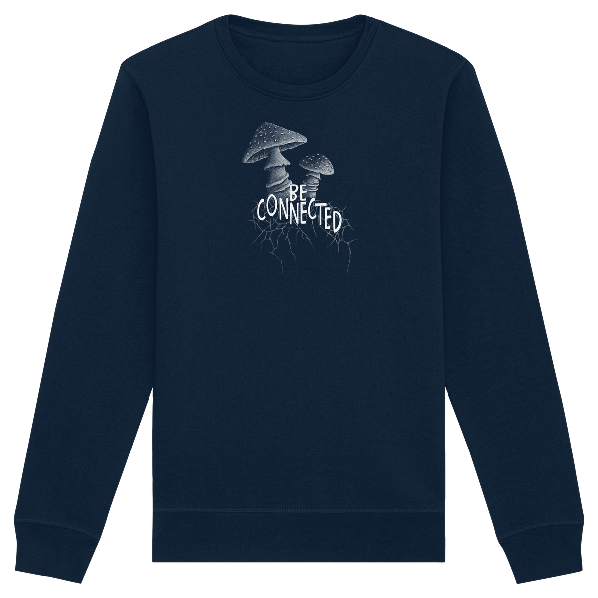 Be Connected Panther-Pilz - Organic Basic Unisex Sweatshirt