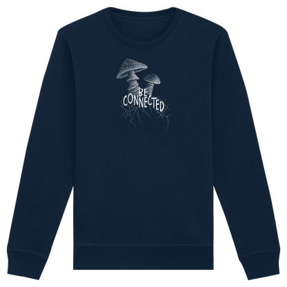 Be Connected Panther-Pilz - Organic Basic Unisex Sweatshirt