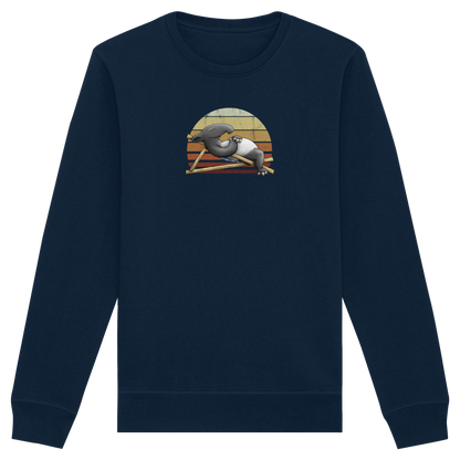 Lässiger Retro Sundown Tapir - Organic Basic Unisex Sweatshirt