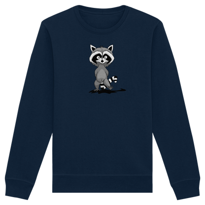 Frecher kleiner Waschbär - Organic Basic Unisex Sweatshirt