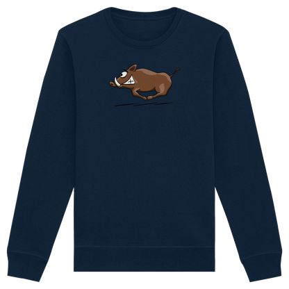 sauwildes Wildschwein | Wildsau  - Organic Basic Unisex Sweatshirt