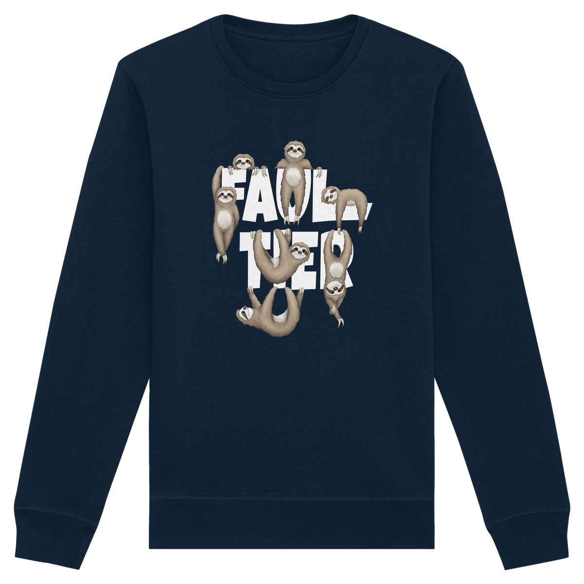 Viele gechillte Faultiere - Organic Basic Unisex Sweatshirt