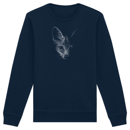 Fuchs Kritzelkunst Illustration - Organic Basic Unisex Sweatshirt
