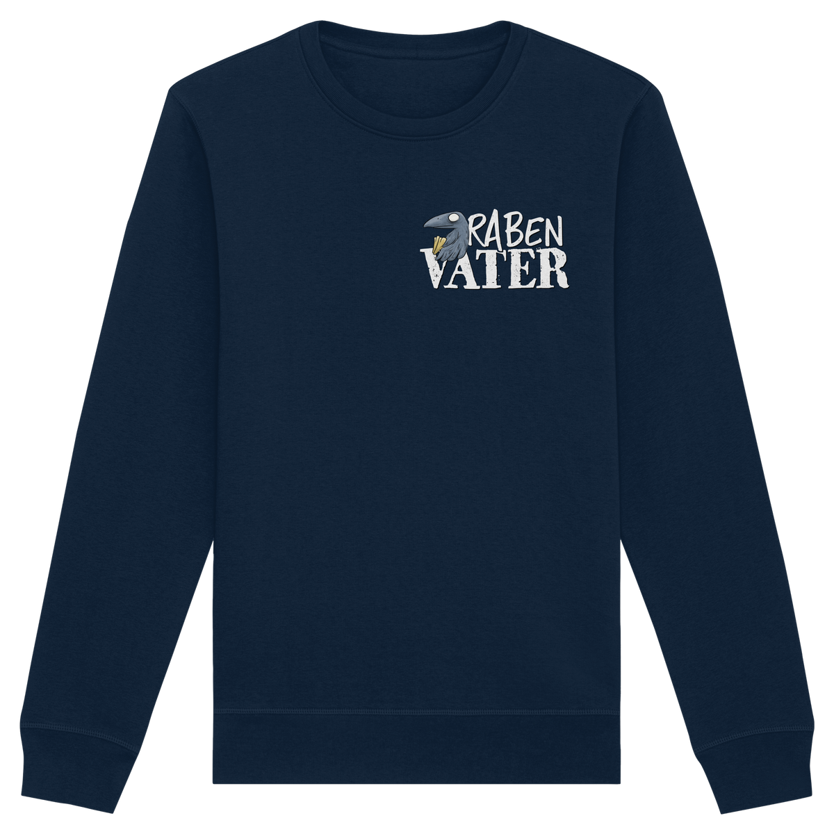 Rabenvater Krähenpapa - Organic Basic Unisex Sweatshirt