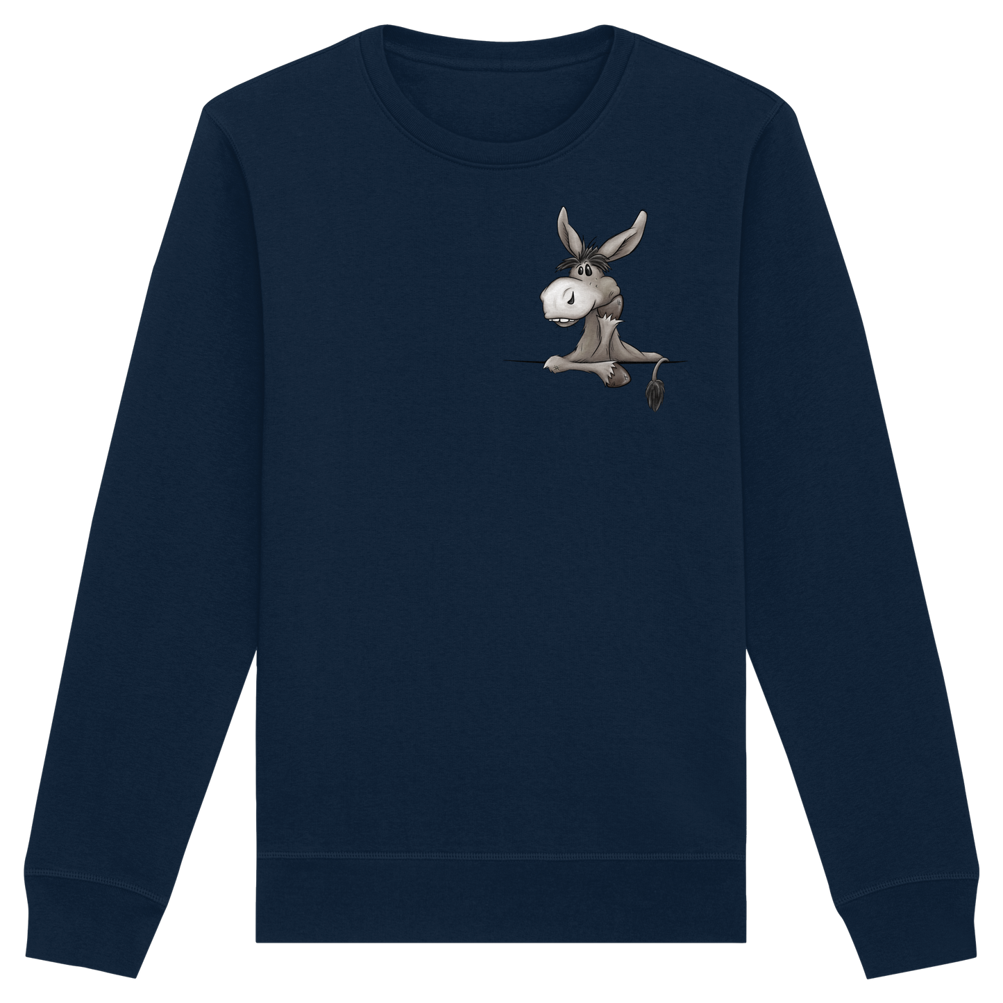 Lustiger lässiger Esel - Organic Basic Unisex Sweatshirt