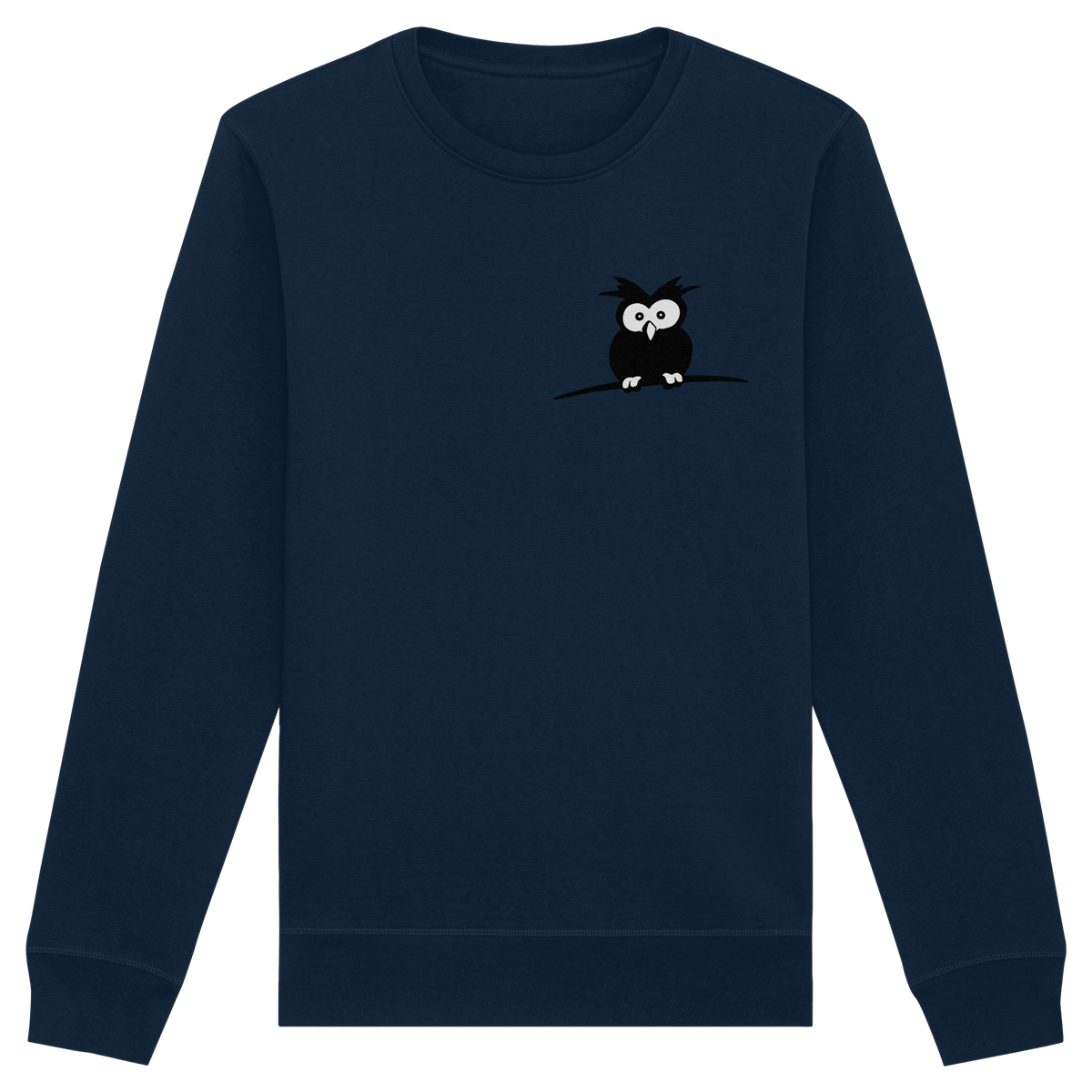 Kleine struppige Eule - Organic Basic Unisex Sweatshirt