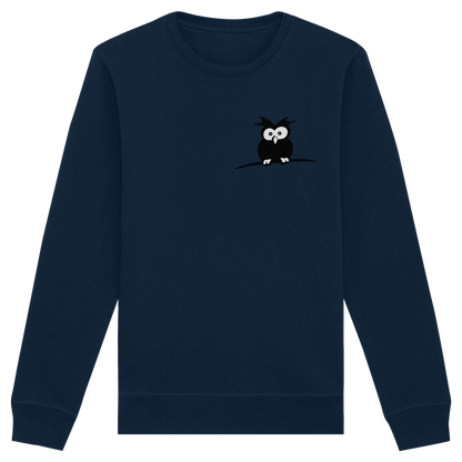 Kleine struppige Eule - Organic Basic Unisex Sweatshirt