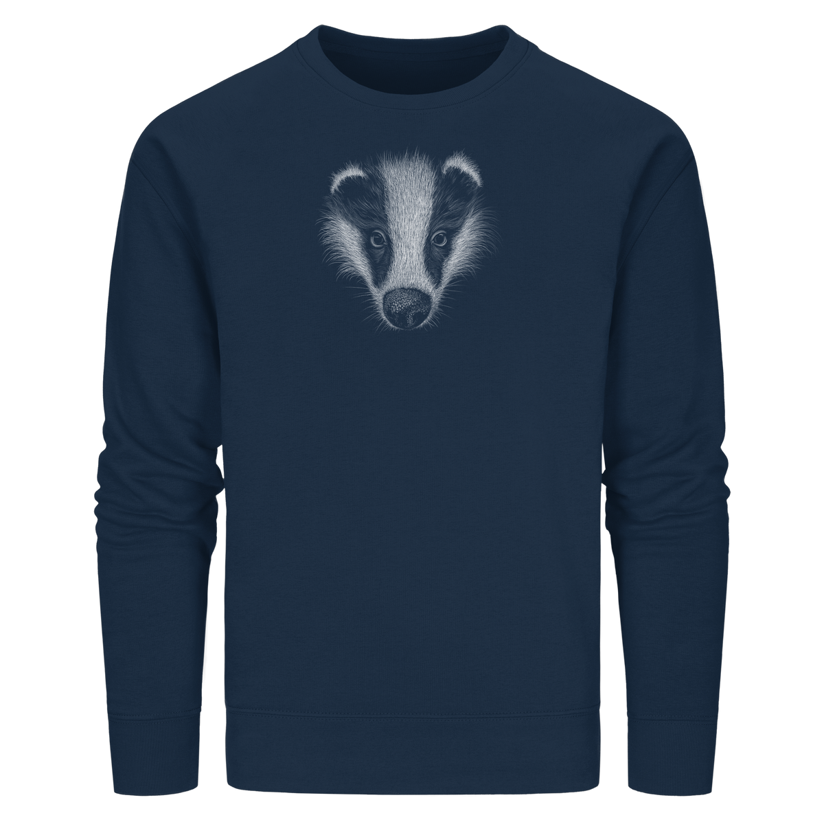 Kritzel-Kunst Dachs Illustration - Organic Basic Unisex Sweatshirt