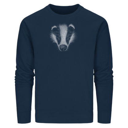 Kritzel-Kunst Dachs Illustration - Organic Basic Unisex Sweatshirt