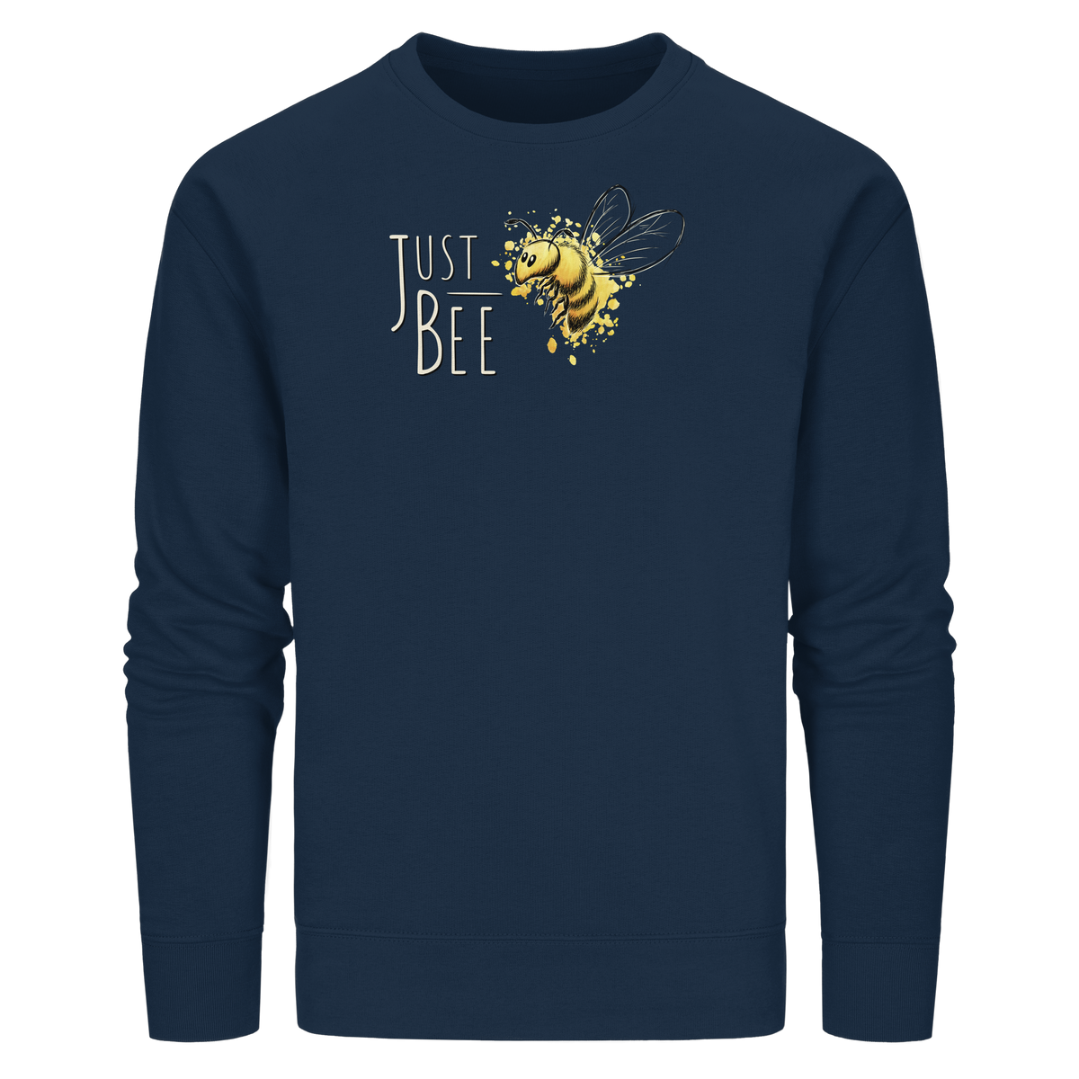 Just Bee, kleine Honig-Biene - Organic Basic Unisex Sweatshirt