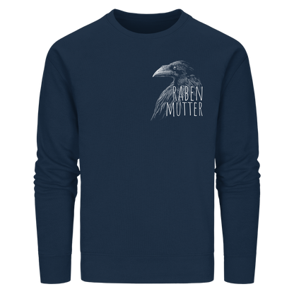 Rabenmutter schwarze Krähe Rabe - Organic Basic Unisex Sweatshirt
